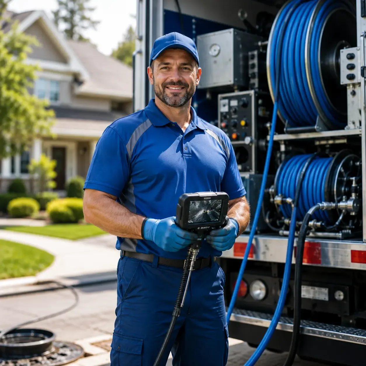 Local outdoor drain cleaning specialists in Norton Shores, MI